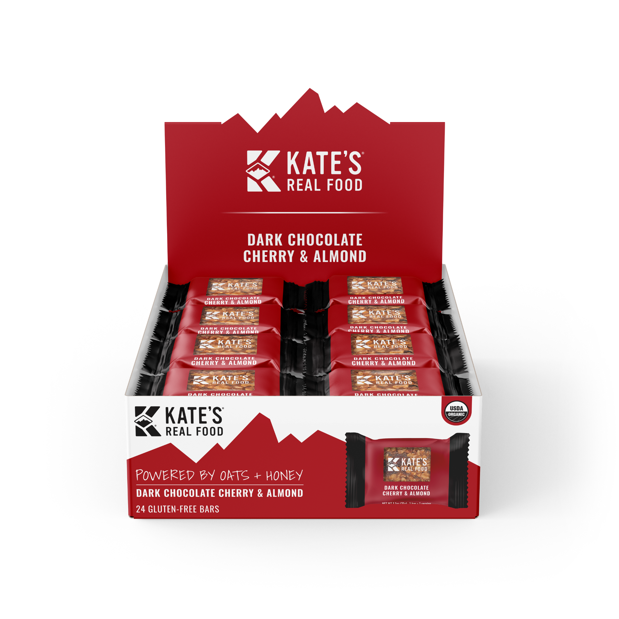 Dark Chocolate Cherry & Almond Kids Bars