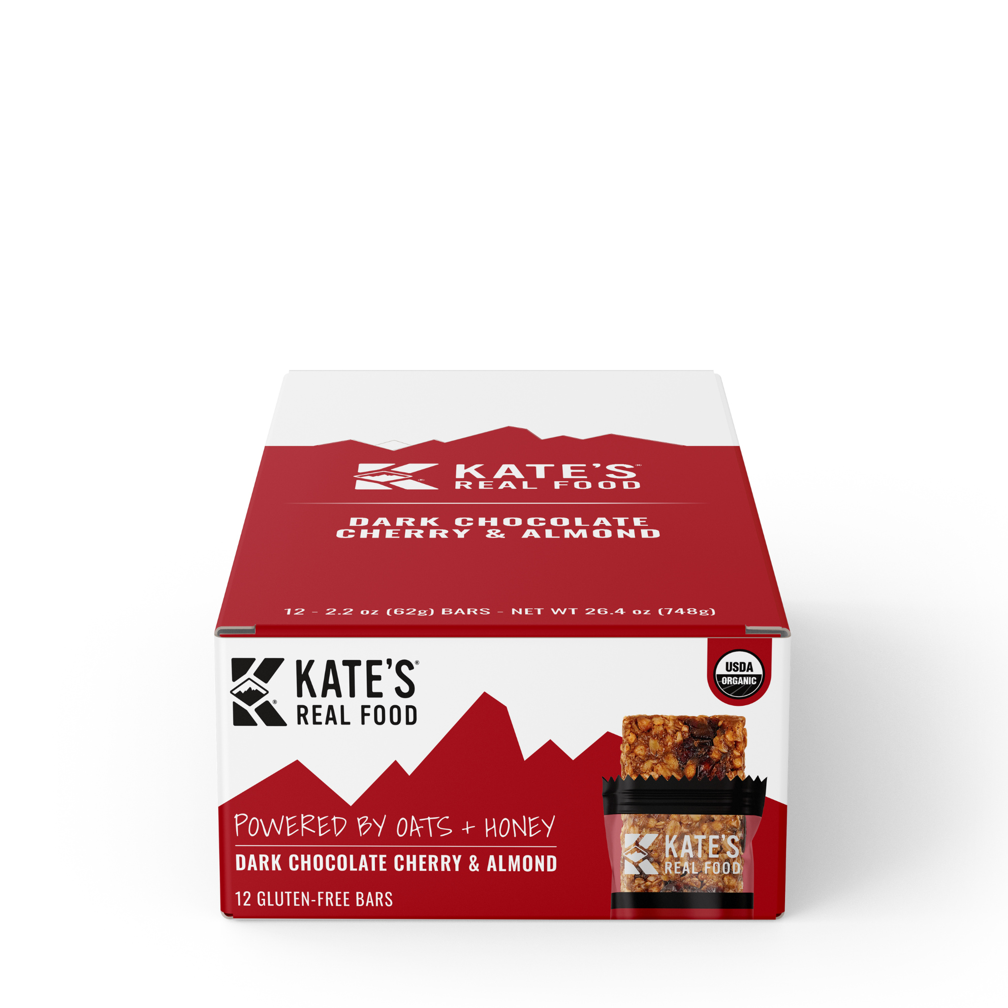 Dark Chocolate Cherry & Almond Bars