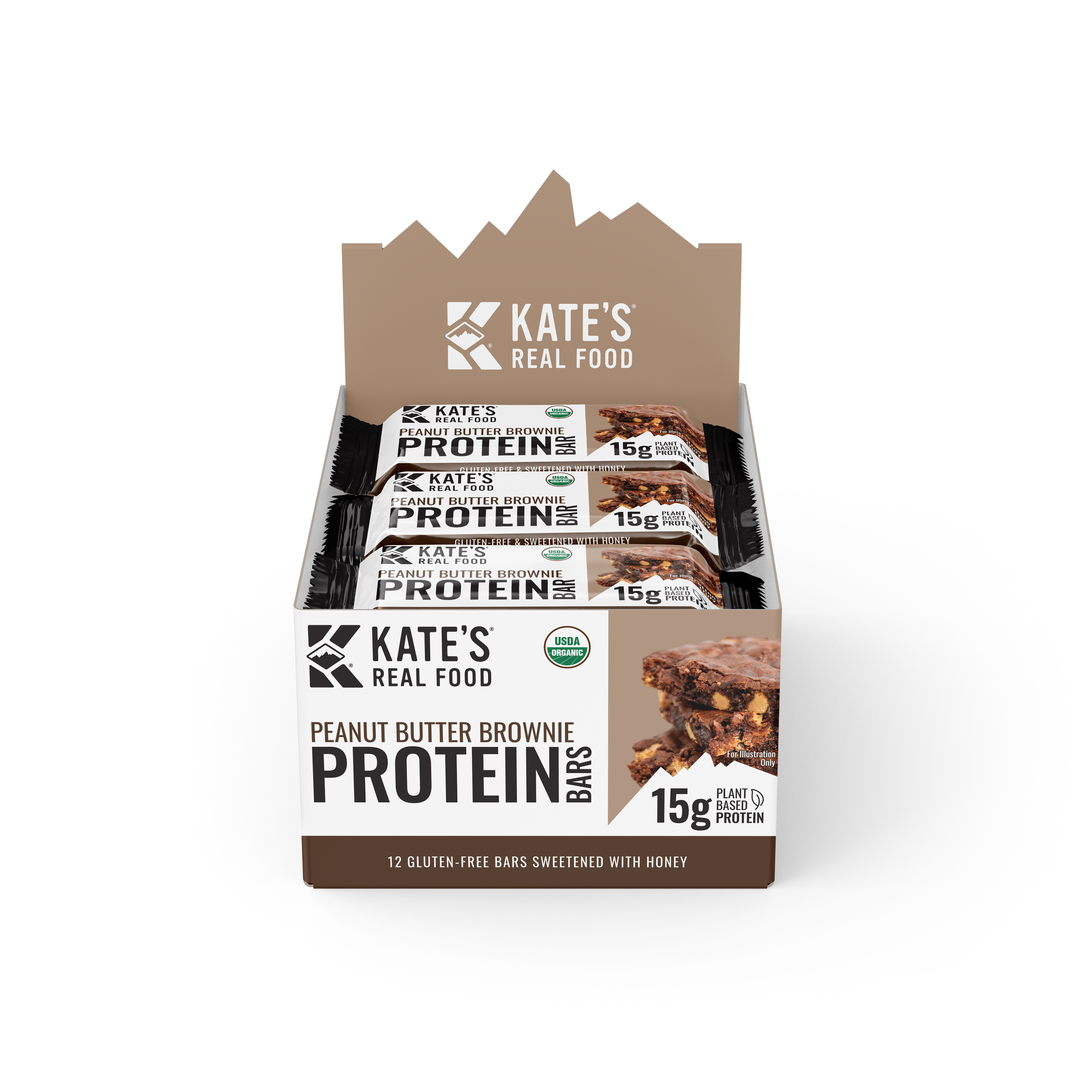 Peanut Butter Brownie Protein Bars