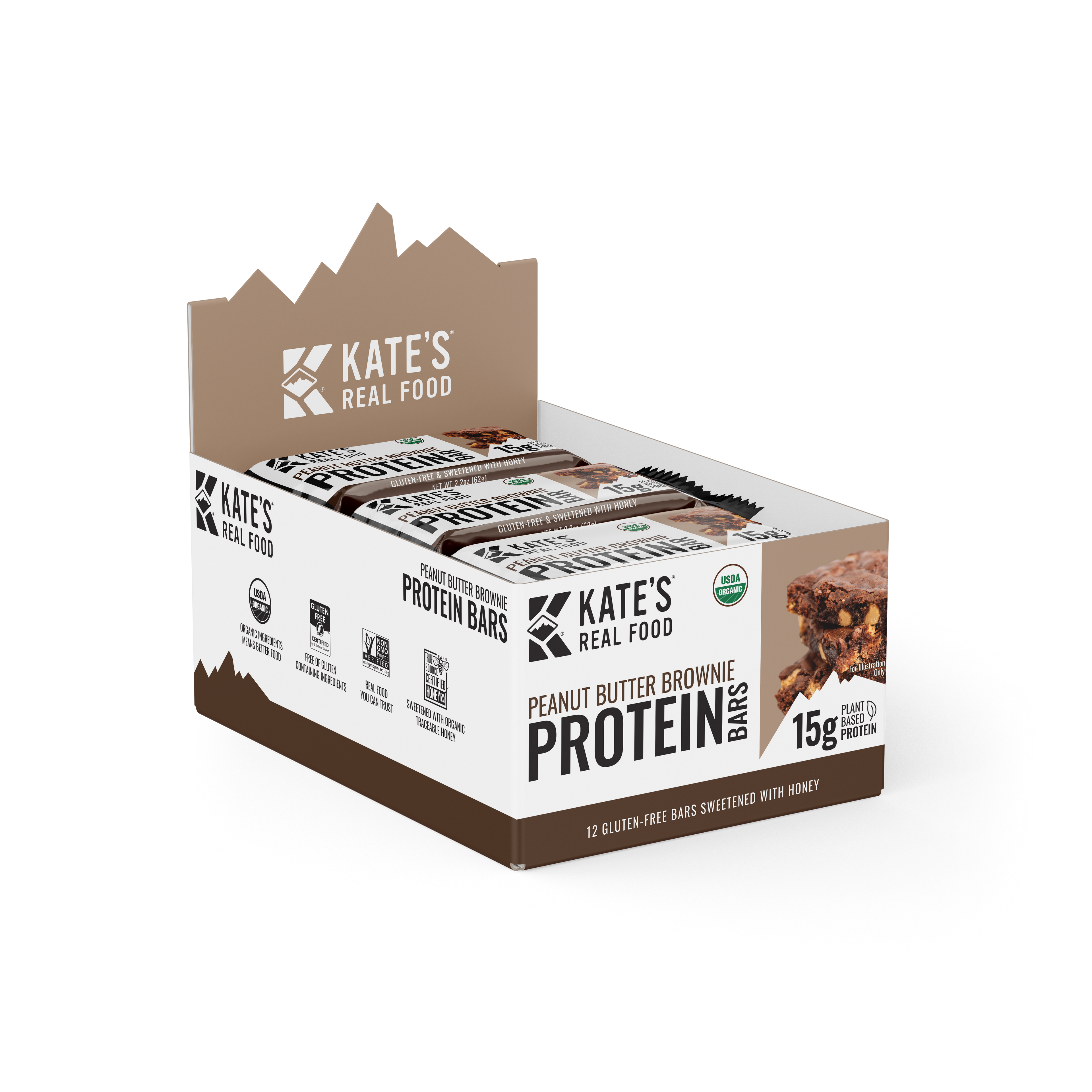 Peanut Butter Brownie Protein Bars