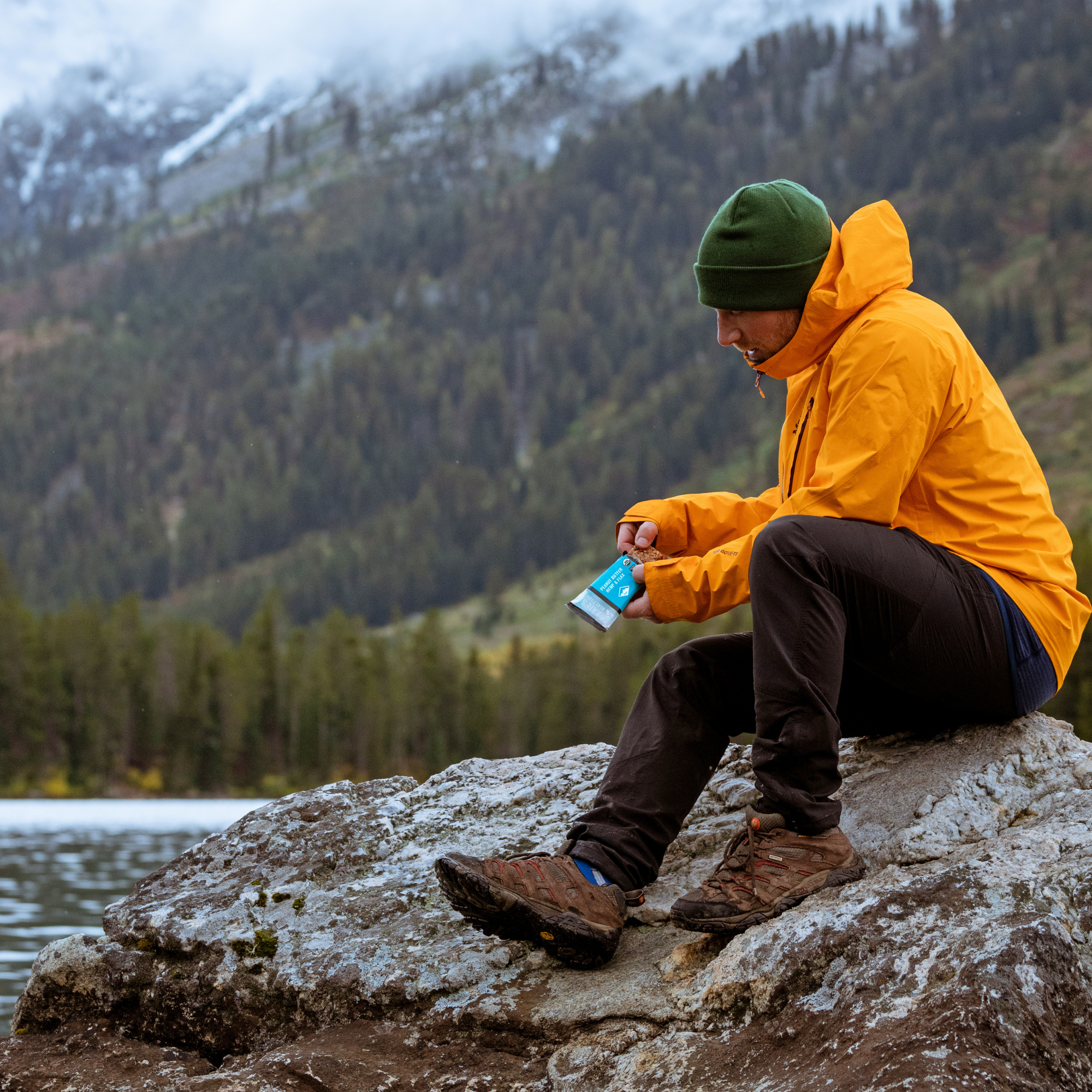 Peanut Butter Hemp & Flax Bars
