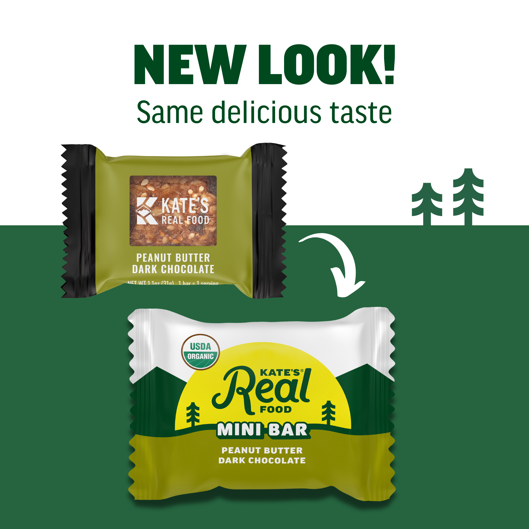 Peanut Butter Dark Chocolate Kids Bars