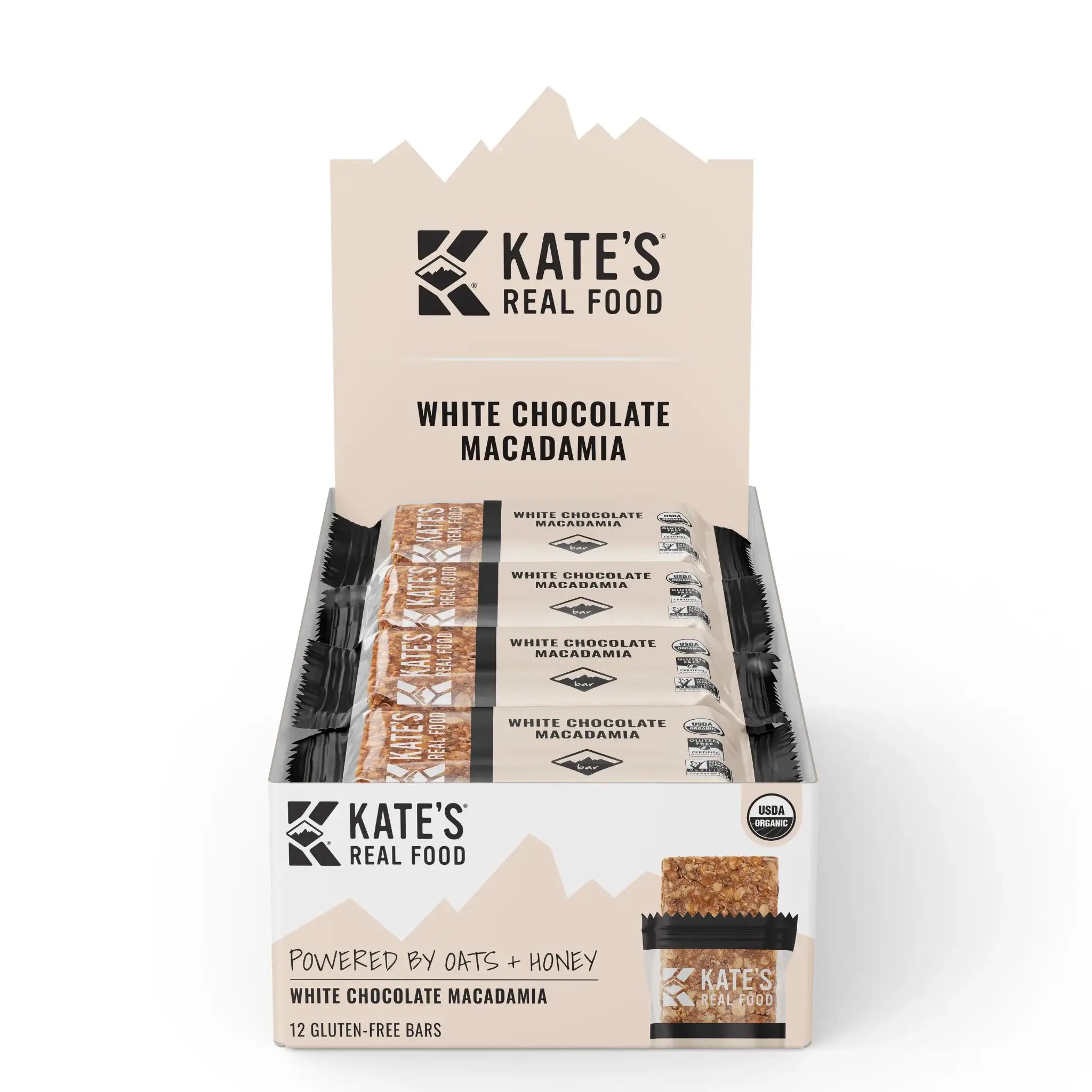 White Chocolate Macadamia Bars